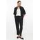 s.Oliver BLACK LABEL straight leg broek - zwart