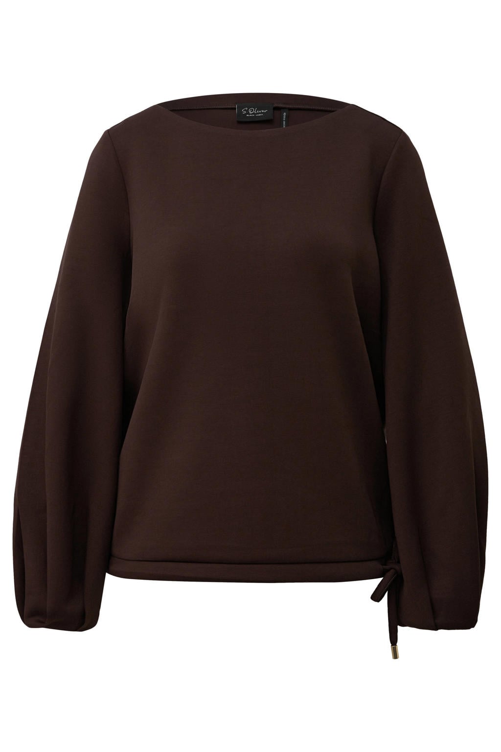 s.Oliver BLACK LABEL sweater - donkerbruin