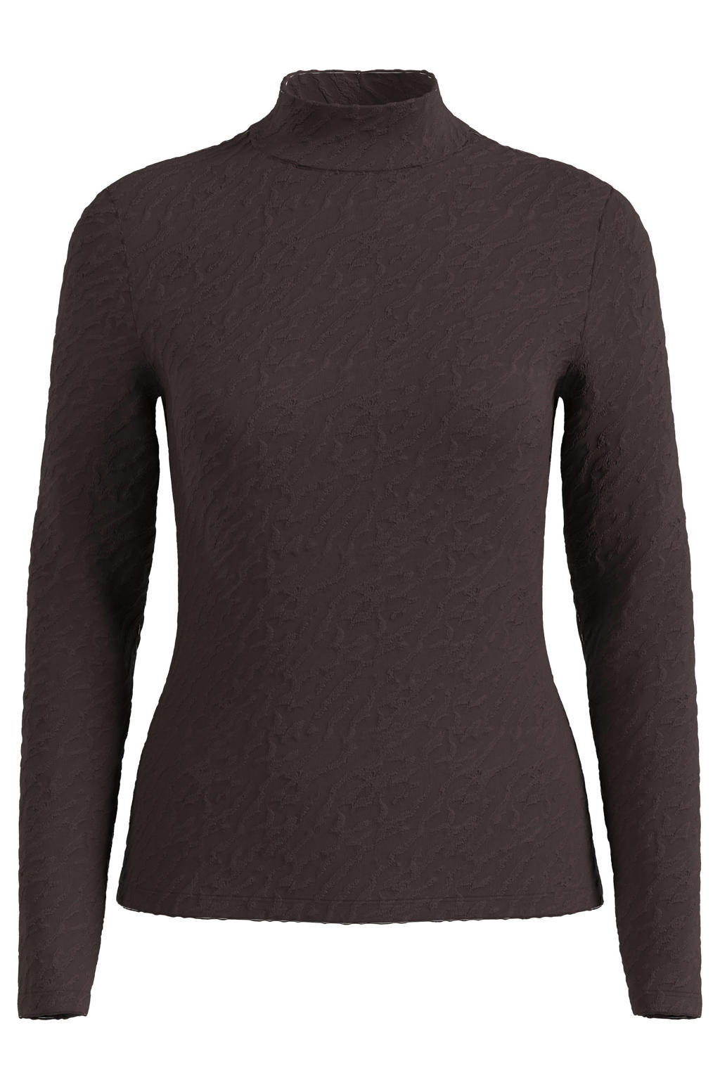 s.Oliver BLACK LABEL top - donkerbruin