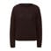 s.Oliver BLACK LABEL trui met wol - donkerbruin