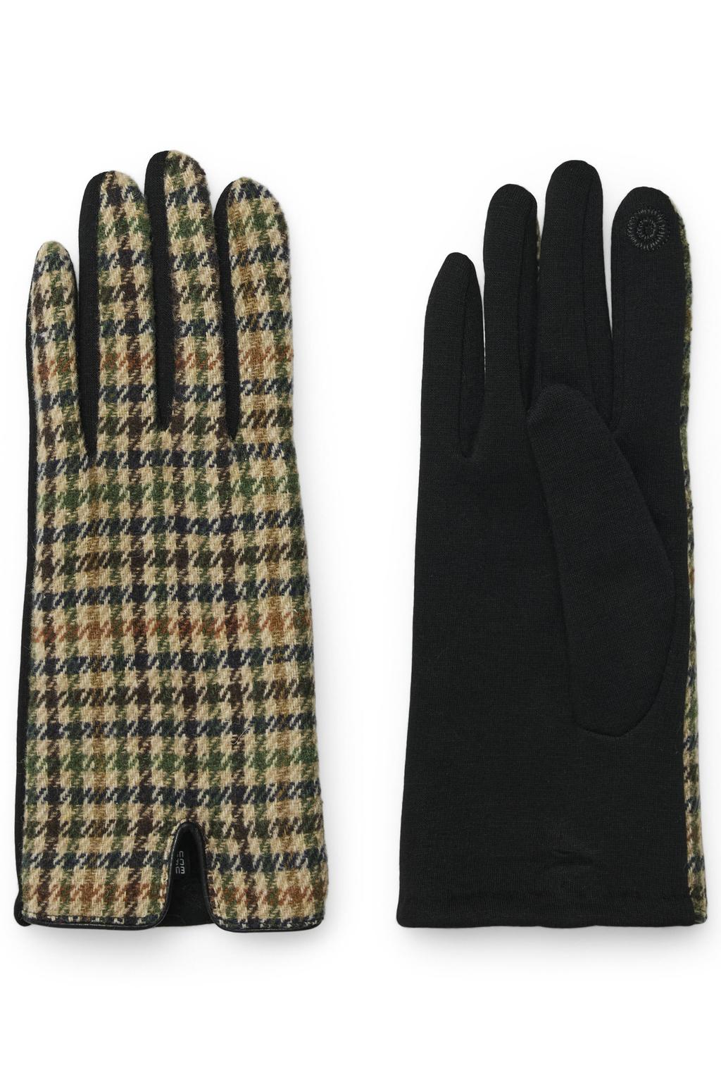 VERO MODA geruite handschoenen VMMINDY bruin