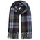 VERO MODA geruite sjaal VMSUNA donkerblauw