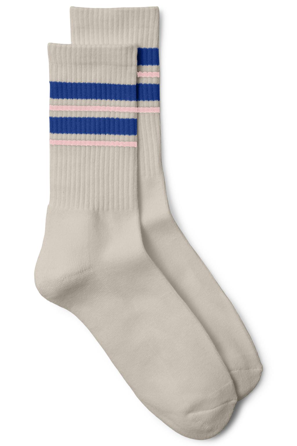 VERO MODA sokken VMMEL beige/blauw
