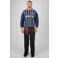 Prohibited regular fit gestreepte polo met logo - blauw