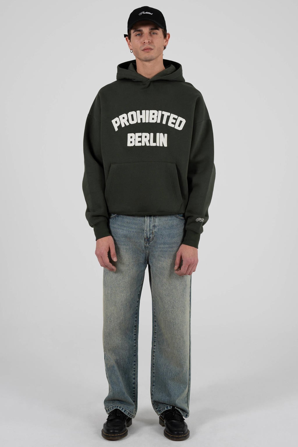 Prohibited Milano relaxed fit jeans - dirty blue