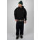 Prohibited oversized hoodie met backprint - zwart