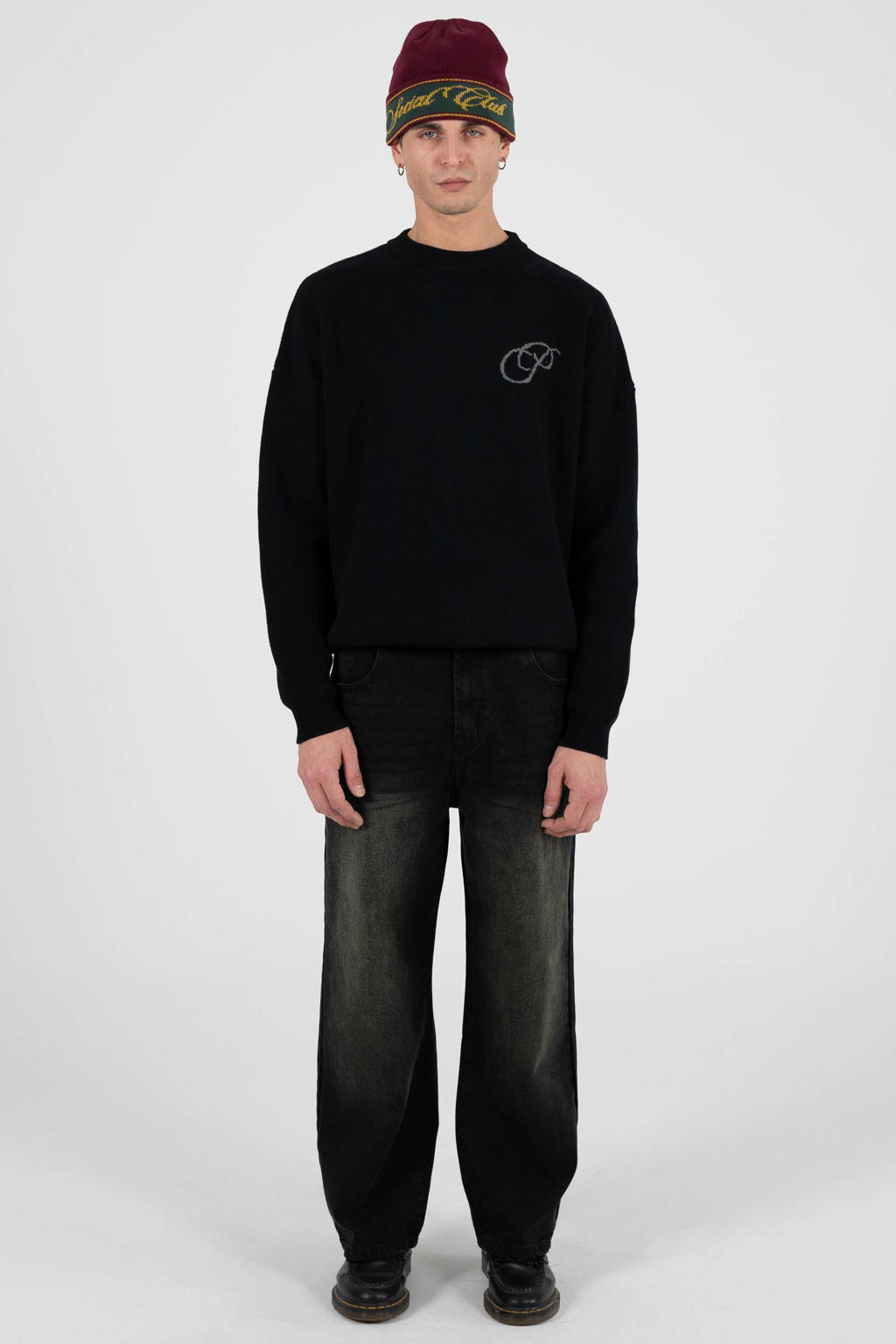 Prohibited Milano relaxed fit jeans - zwart