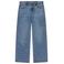 Abercrombie & Fitch baggy jeans met borduursels - middelblauw
