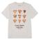 Abercrombie & Fitch T-shirt met print - ecru