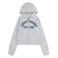 Abercrombie & Fitch sweatvest met tekst - lichtgrijs