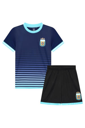 Messi Argentinië Uit Tenue Blauw/Zwart