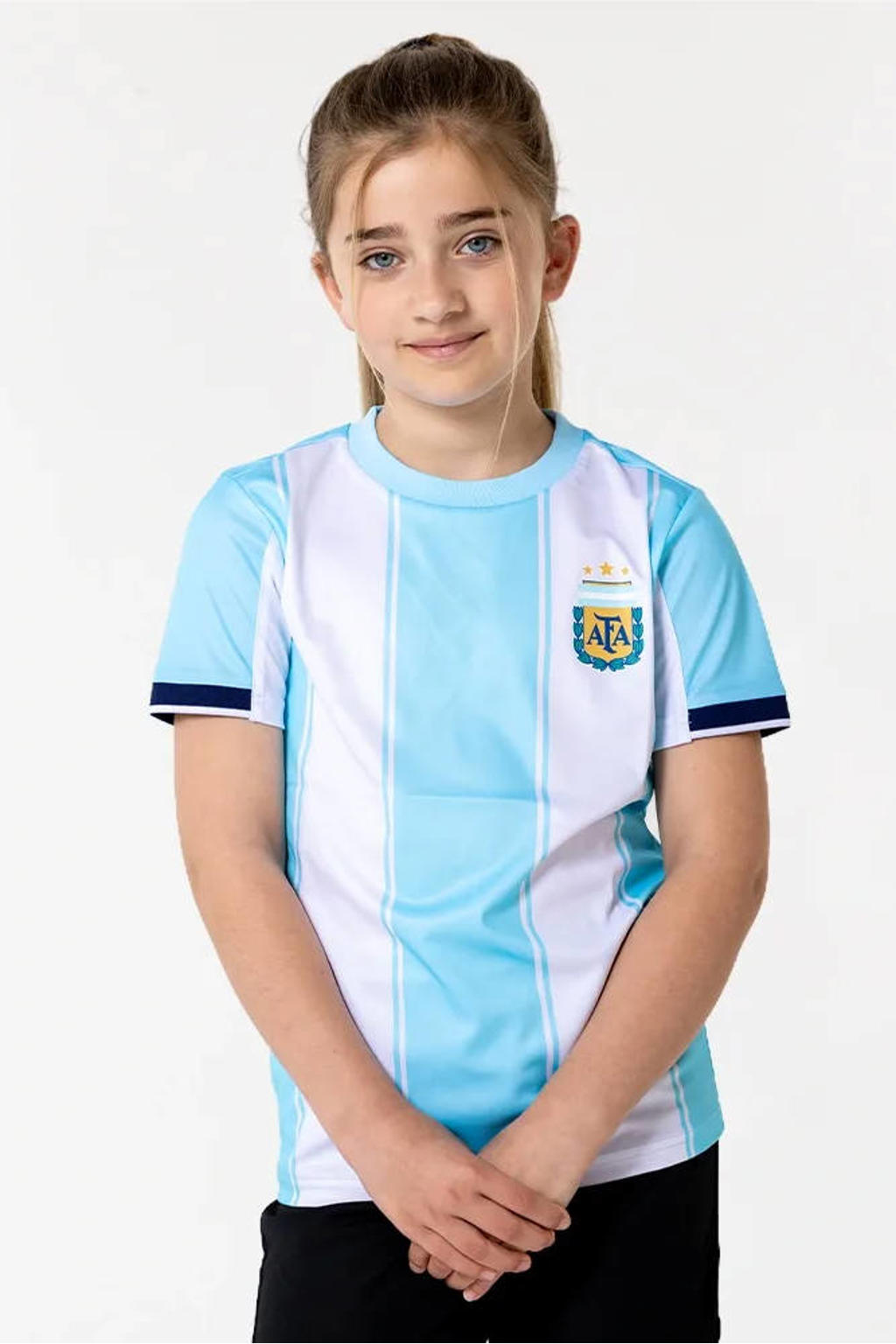 Official Fanwear Argentinië Thuis Shirt Blauw/Wit