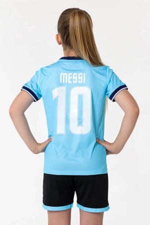 Messi Argentinië Thuis Tenue Blauw/Wit/Zwart