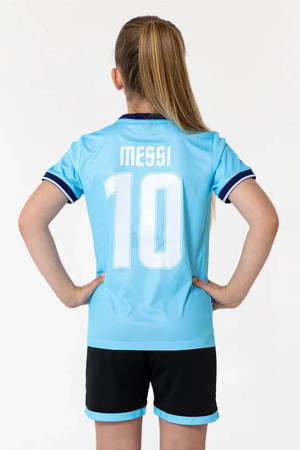 Messi Argentinië Thuis Tenue Blauw/Wit/Zwart