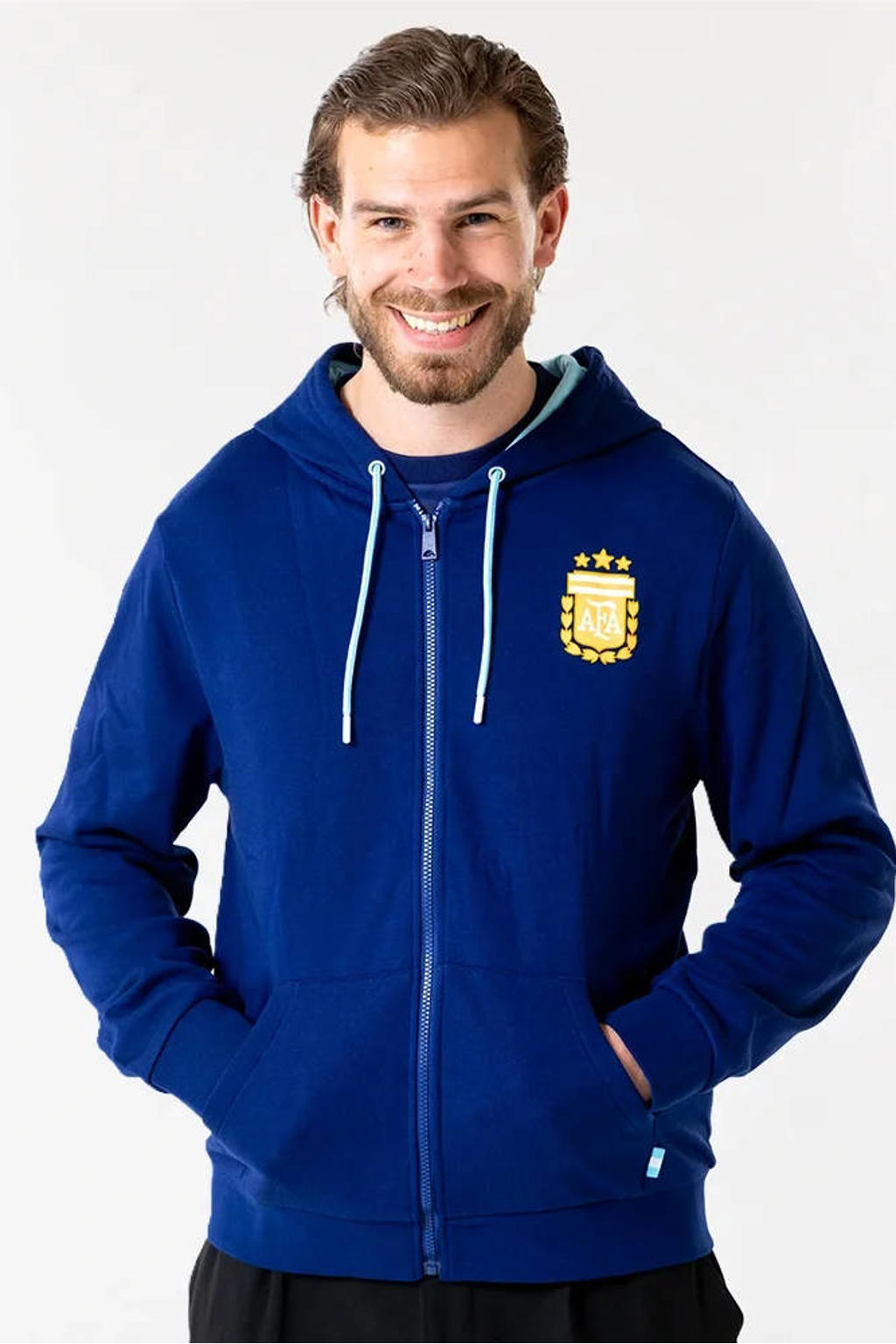 Official Fanwear Argentinië Vest Blauw