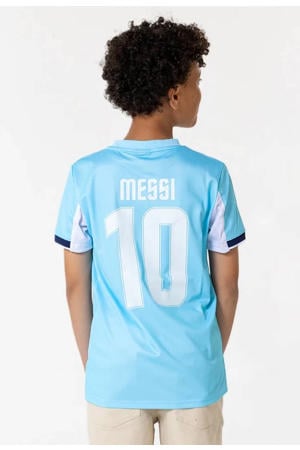 Messi Argentinië Thuis Shirt Blauw/Wit