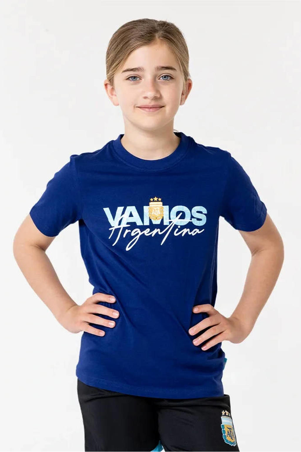 Official Fanwear Argentinië T-Shirt Blauw