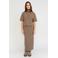Moscow maxi rok - taupe