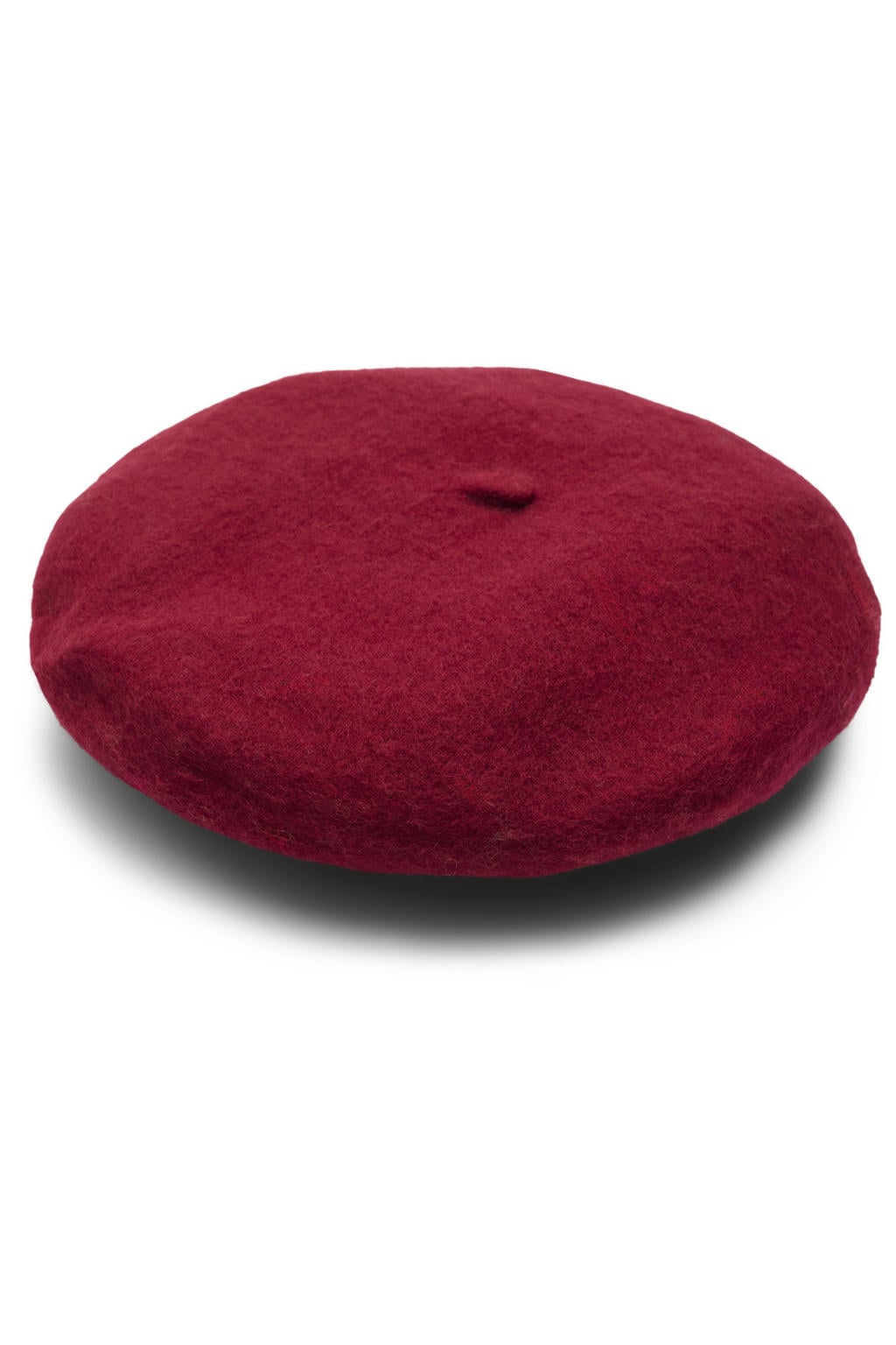 VERO MODA baret VMBELLA donkerrood