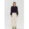HARPER & YVE geruite blouse met smockwerk - donkerbruin