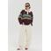 HARPER & YVE katoenen gestreepte sweater - bruin