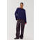 HARPER & YVE gebreide gestreepte trui met wol - blauw/rood