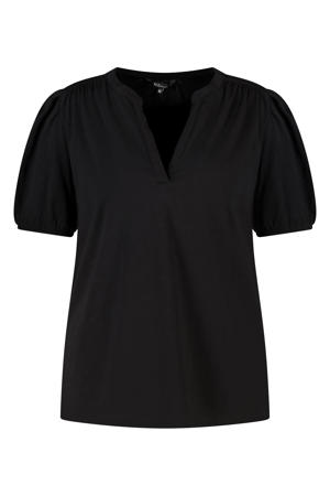 top Plus Size - zwart