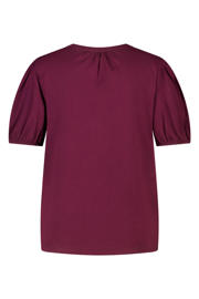 thumbnail: MS Mode top Plus Size - donkerrood