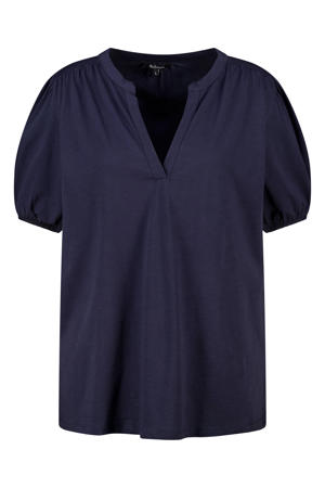 top Plus Size - donkerblauw