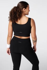 thumbnail: MS Mode sportbh medium support Plus Size - zwart