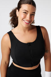 thumbnail: MS Mode Plus Size level 2 sportbh - zwart
