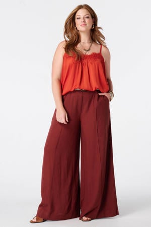 top Plus Size - oranje