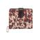 Valentino Bags portemonnee Line met koeienprint bruin