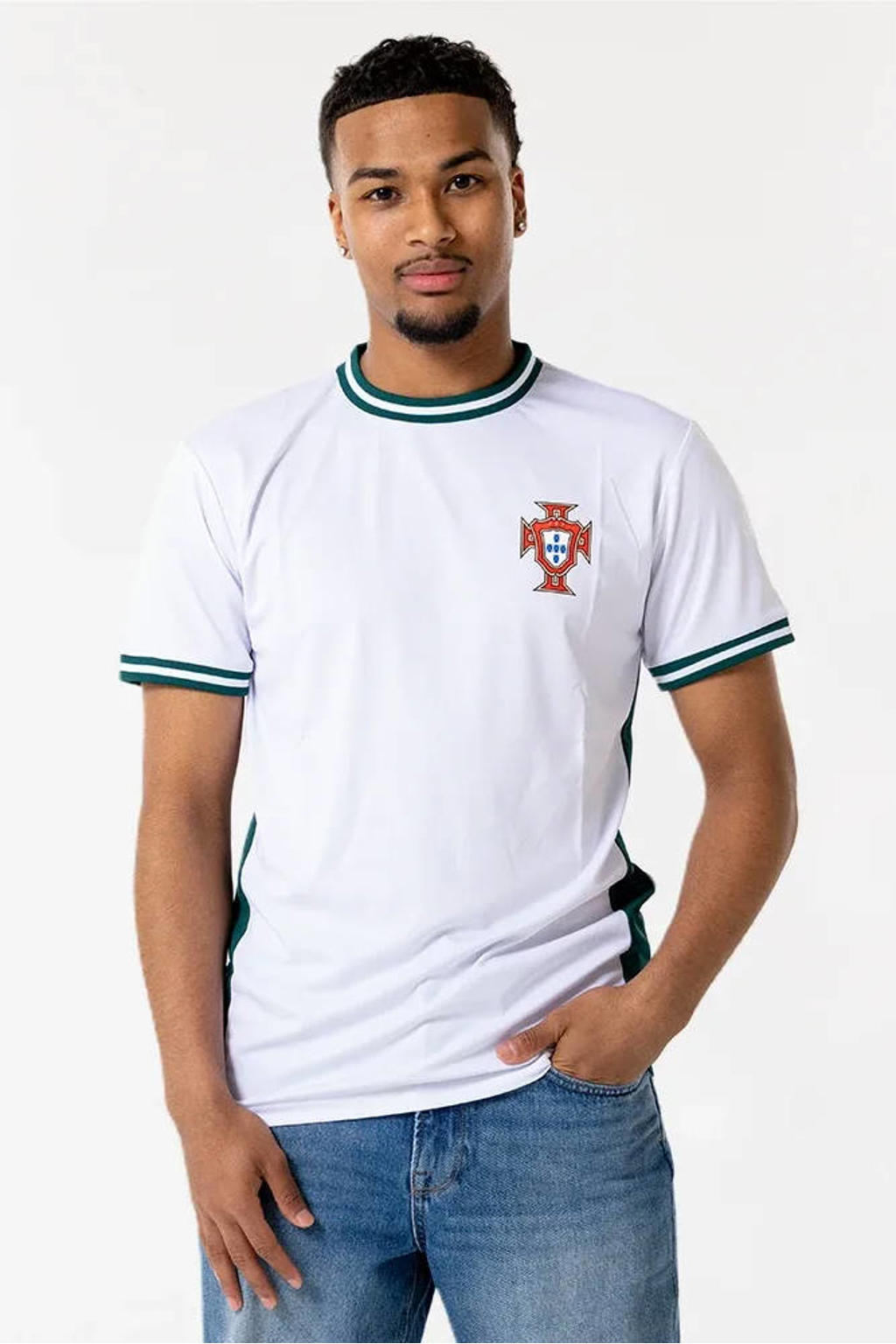 Official Fanwear Portugal Voetbalshirt Wit