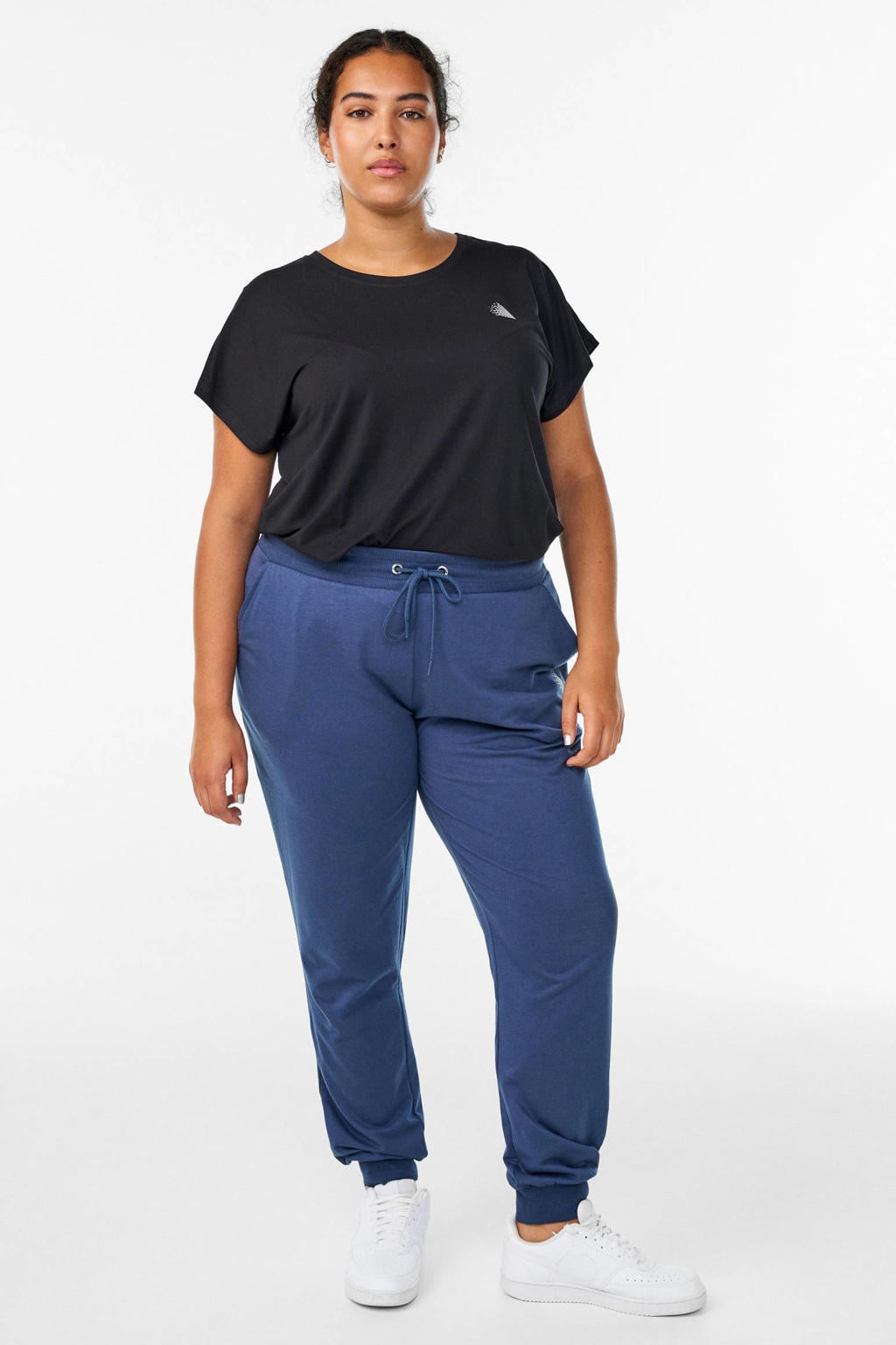 ACTIVE By Zizzi trainingsbroek - blauw