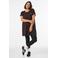 ACTIVE By Zizzi sportshirt - donkerbruin