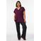 ACTIVE By Zizzi sportshirt - donkerrood