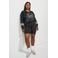 ACTIVE By Zizzi sportshirt met lange mouwen - zwart/wit