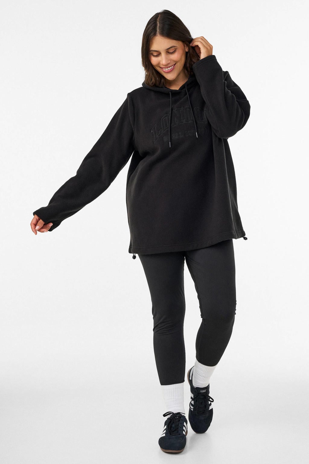 ACTIVE By Zizzi sportsweater - zwart