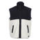 Brunotti Dipon fleece bodywarmer - lichtgrijs/zwart