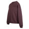 Brunotti katoenen sweater met backprint - donkerrood
