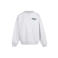 Brunotti katoenen outdoor sweater met backprint - lichtgrijs