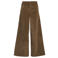 Lois wide leg corduroy broek - bruin