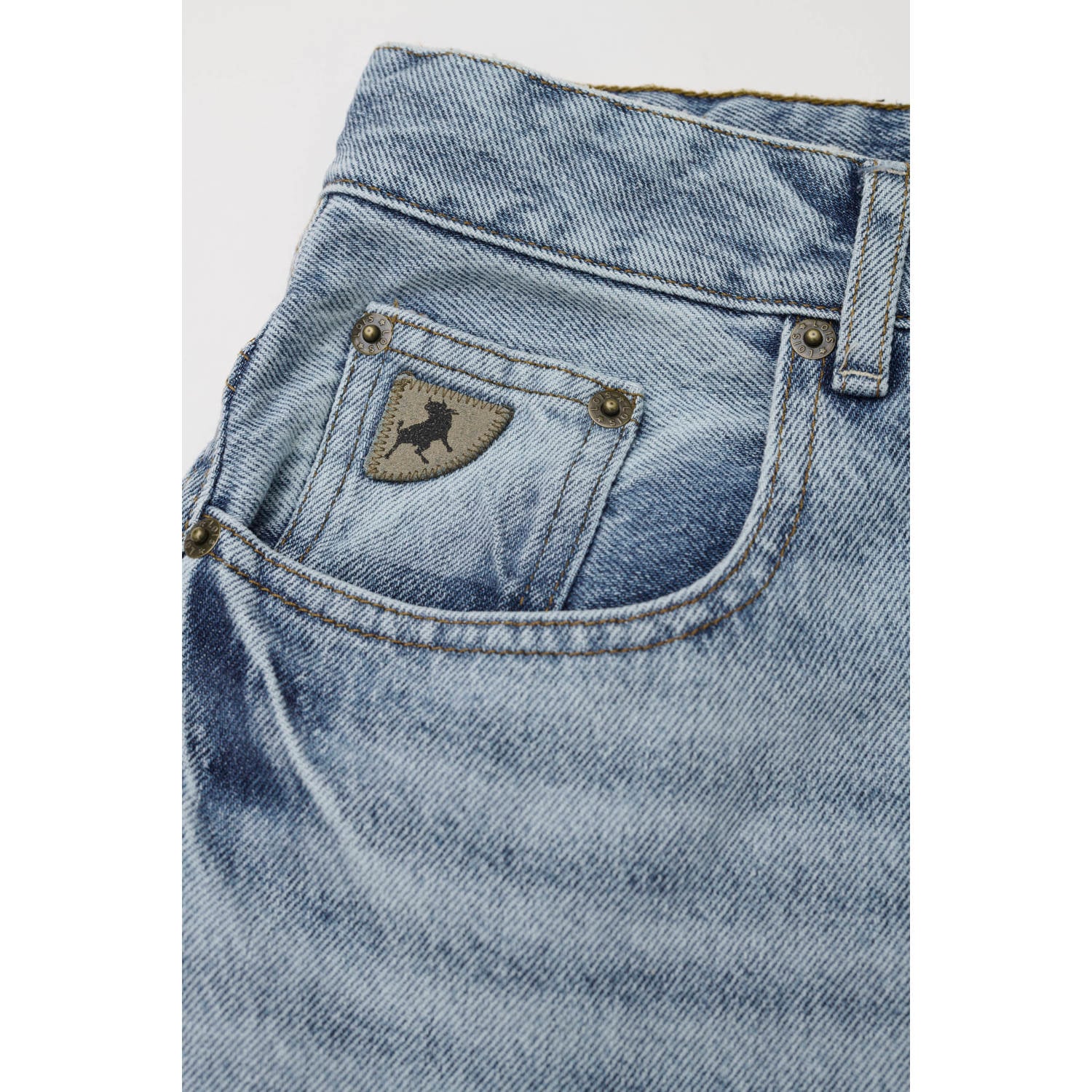 Lois Dali Hem barrel jeans lichtblauw