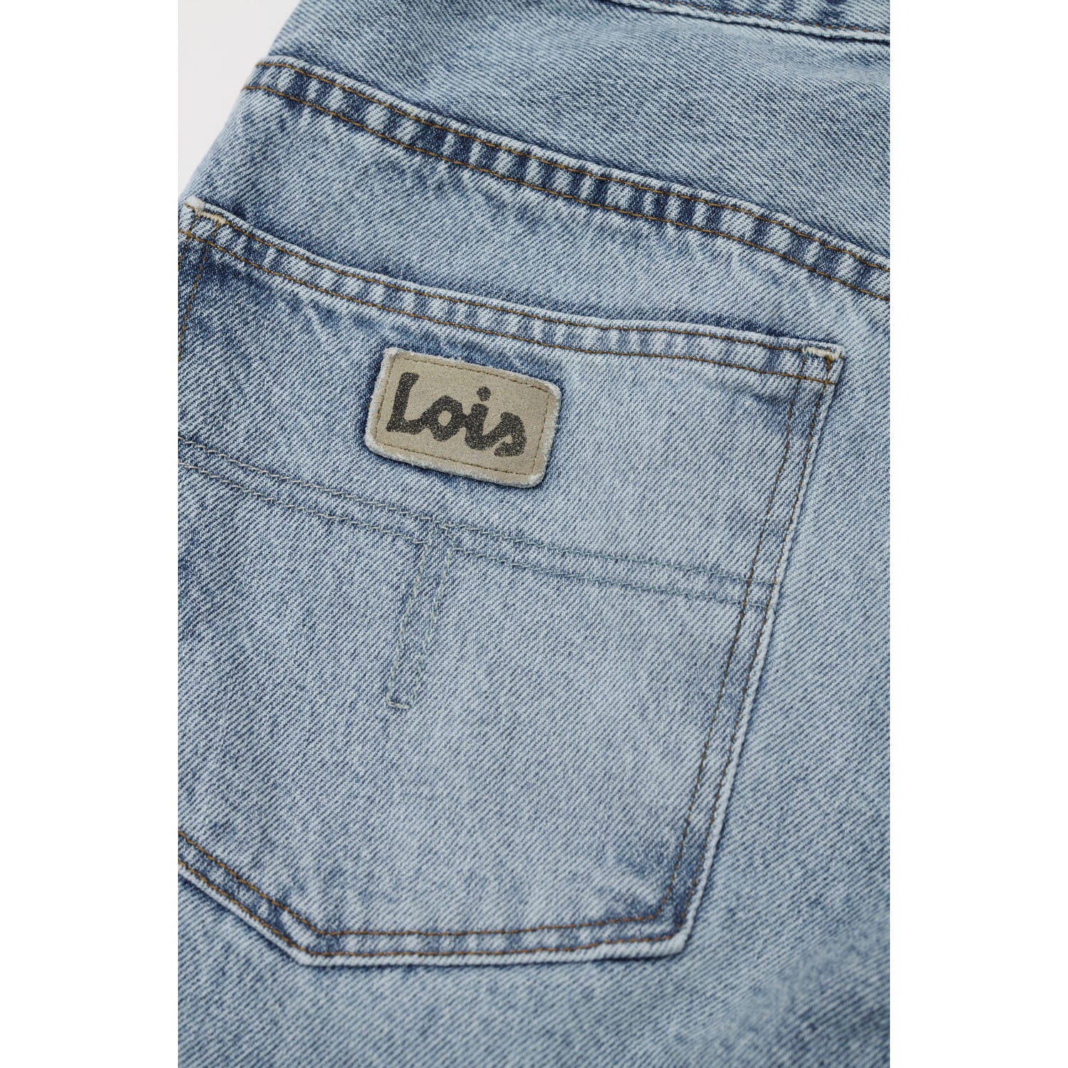 Lois Dali Hem barrel jeans lichtblauw