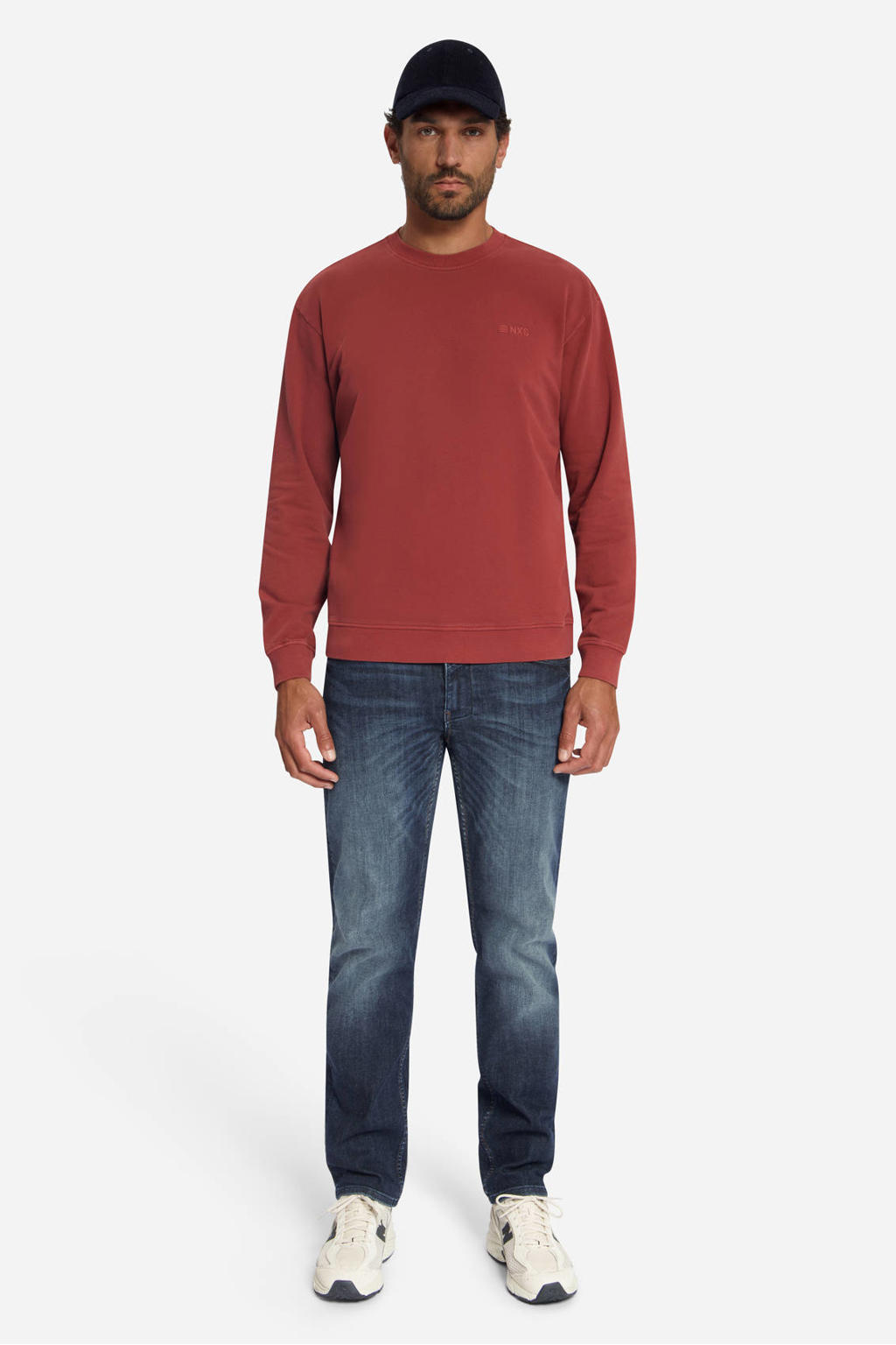 No Excess relaxed fit sweater - cayenne