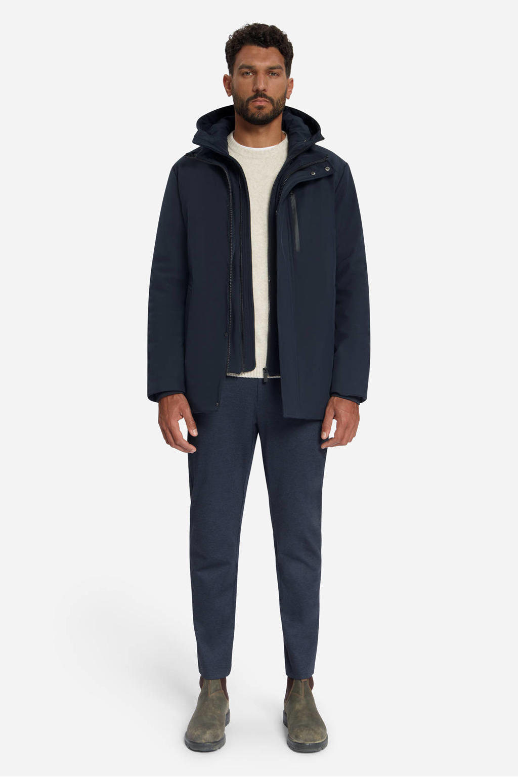No Excess softshell jas - dark night