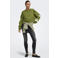 ONLY rechtvallende sweater met tekstprint - groen