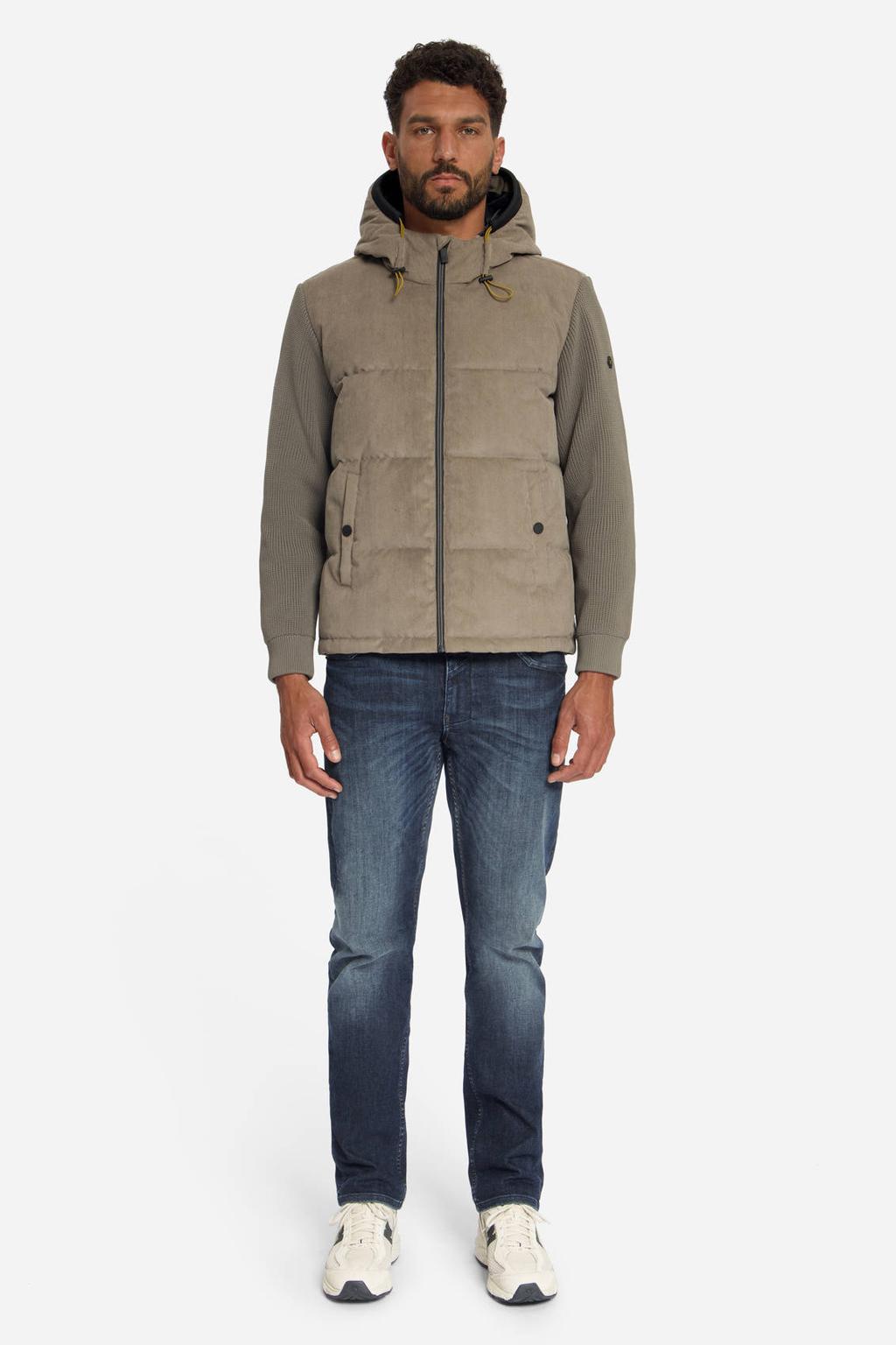 No Excess corduroy winterjas - bruin