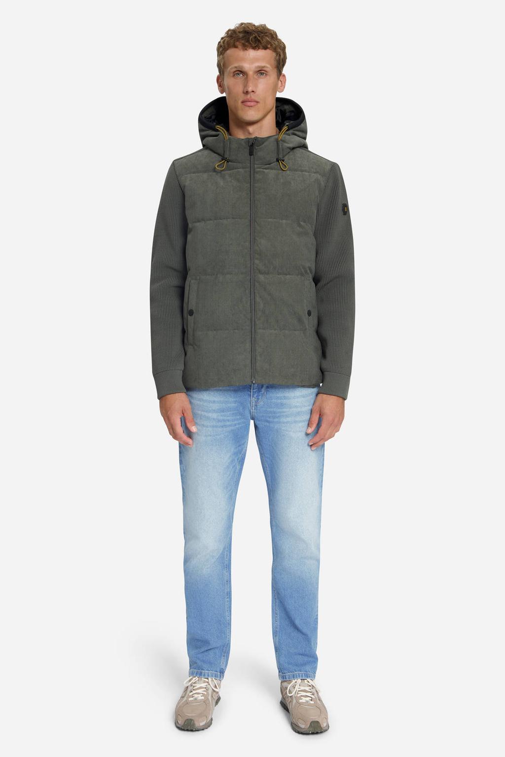 No Excess corduroy winterjas - donkergroen